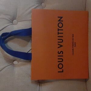 Authentic LOUIS VUITTON Gift Bag Shopping Tote